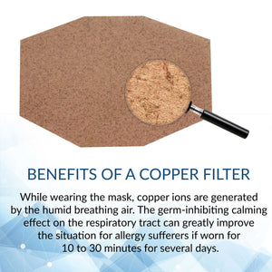 Dr. Hoffmann™ Childrens Face Mask with Included Copper Filters - FREE Shipping