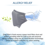 Original Dr. Hoffmann™ Face Mask with Included Copper Filters - FREE Shipping