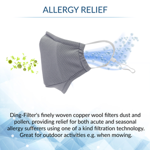 Original Dr. Hoffmann™ Face Mask with Included Copper Filters - FREE Shipping
