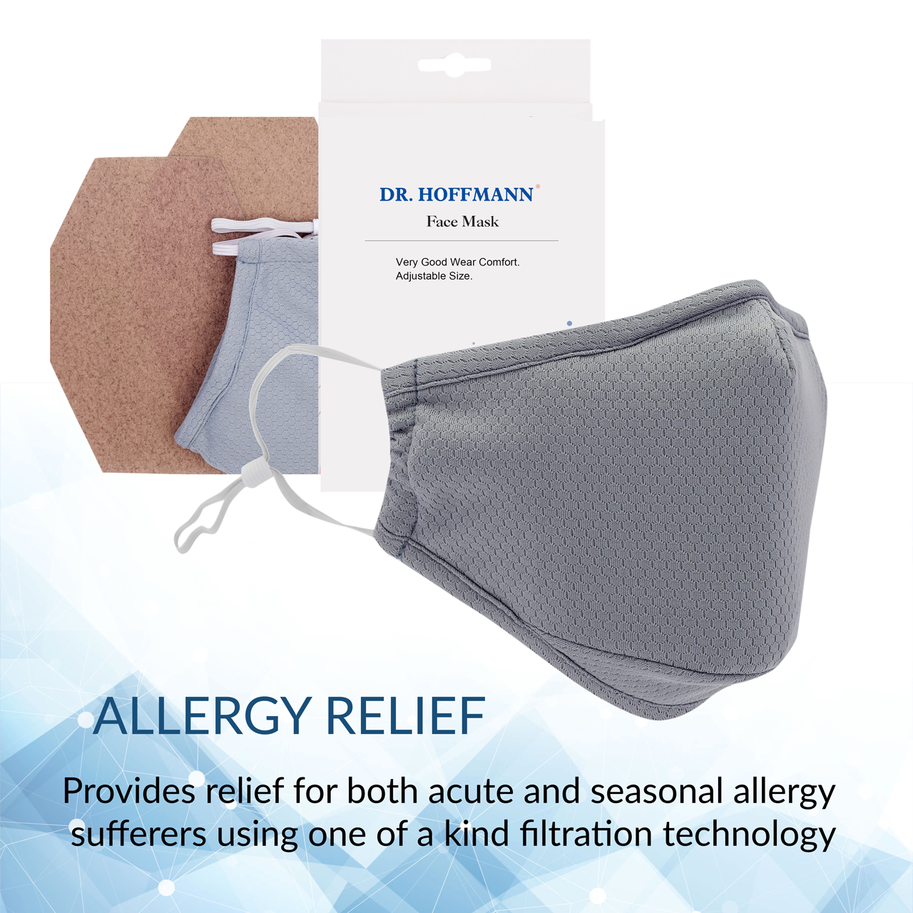 Original Dr. Hoffmann™ Face Mask with Included Copper Filters - FREE Shipping